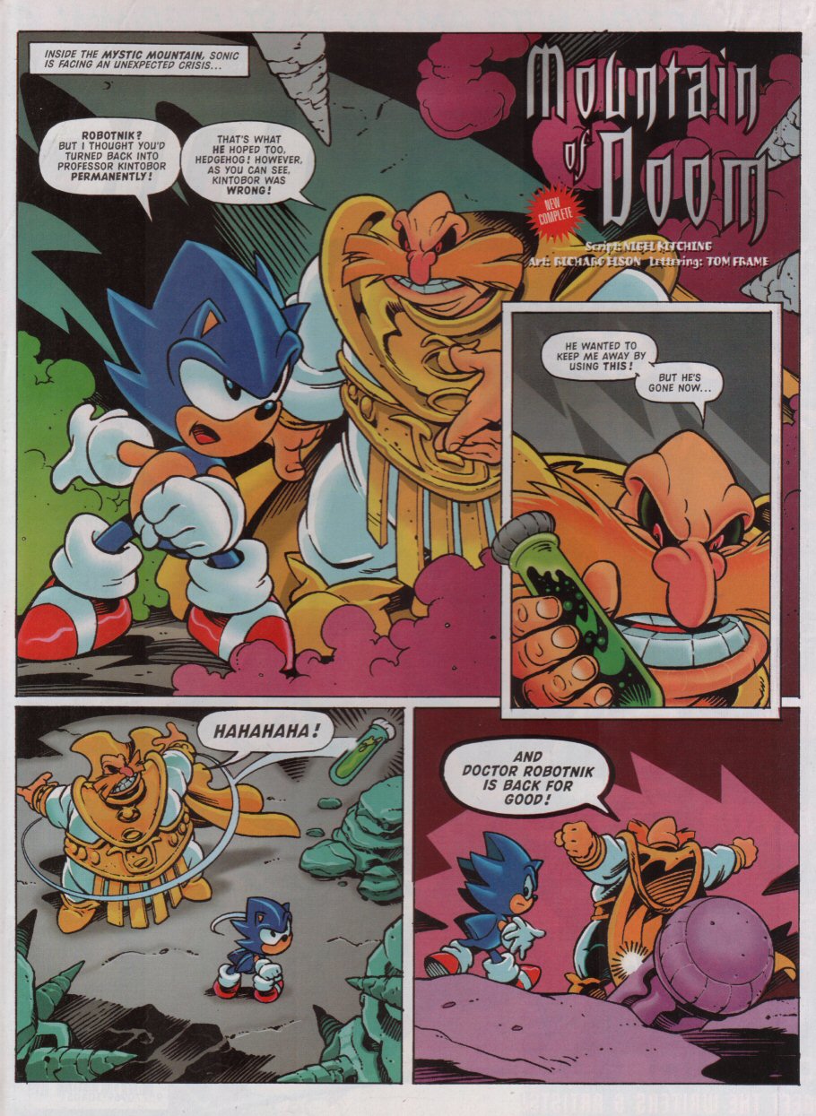 Sonic - The Comic Issue No. 152 Page 1